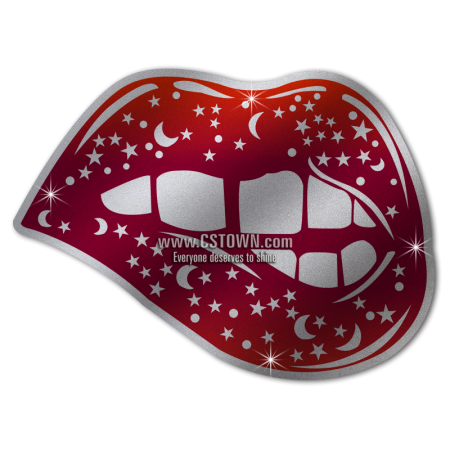 Sparkle Lips In Your Dream Advanced PU Heat Transfer